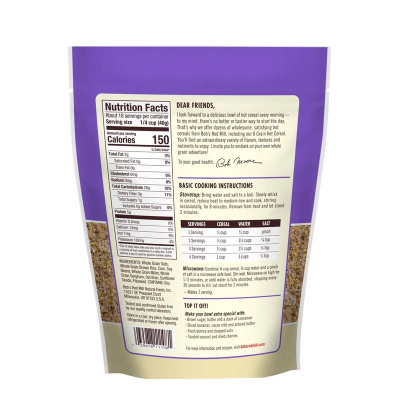 GF CEREAL 8 GRAIN 25OZ (#104403) - Image 2