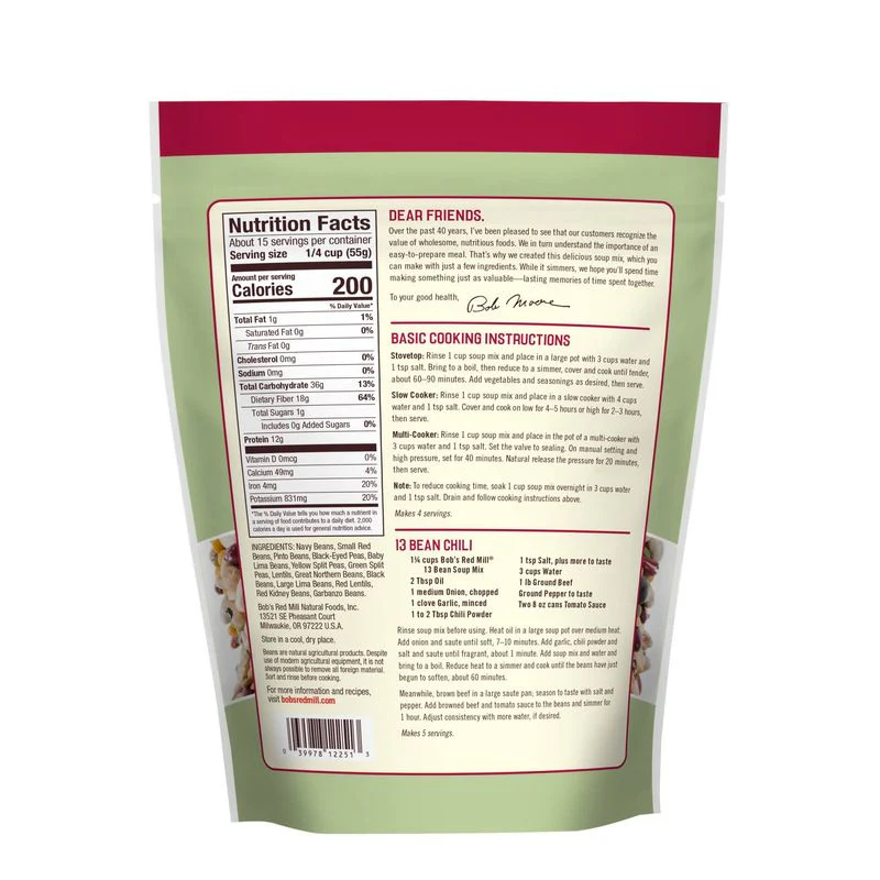 13 BEAN SOUP MIX 29OZ (#104404) - Image 2