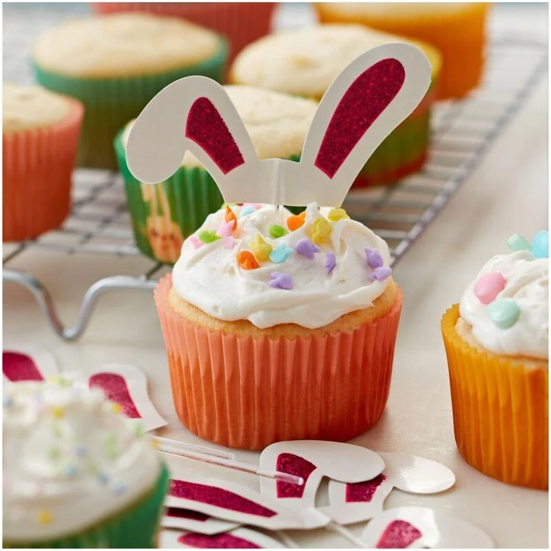 BUNNY EAR CUPCAKE TOPPER 2113-9356 24PC (#104598) - Image 3
