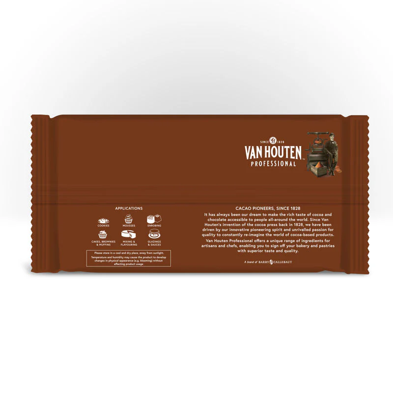 CHOC MILK COMPOUND BLOCK 1KG VHP (#105598) - Image 2