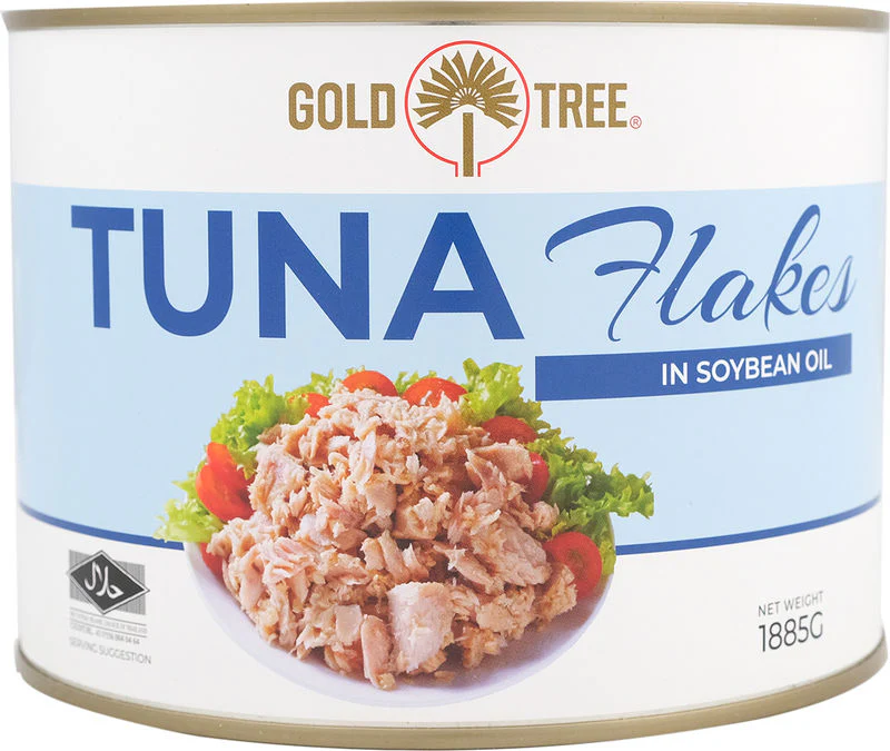 TUNA FLAKE IN SOYBEAN OIL 1885G (#105781)