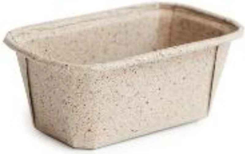 PLUM LOAF PAN COCOA PAPER 80X40 10PC (#105823)