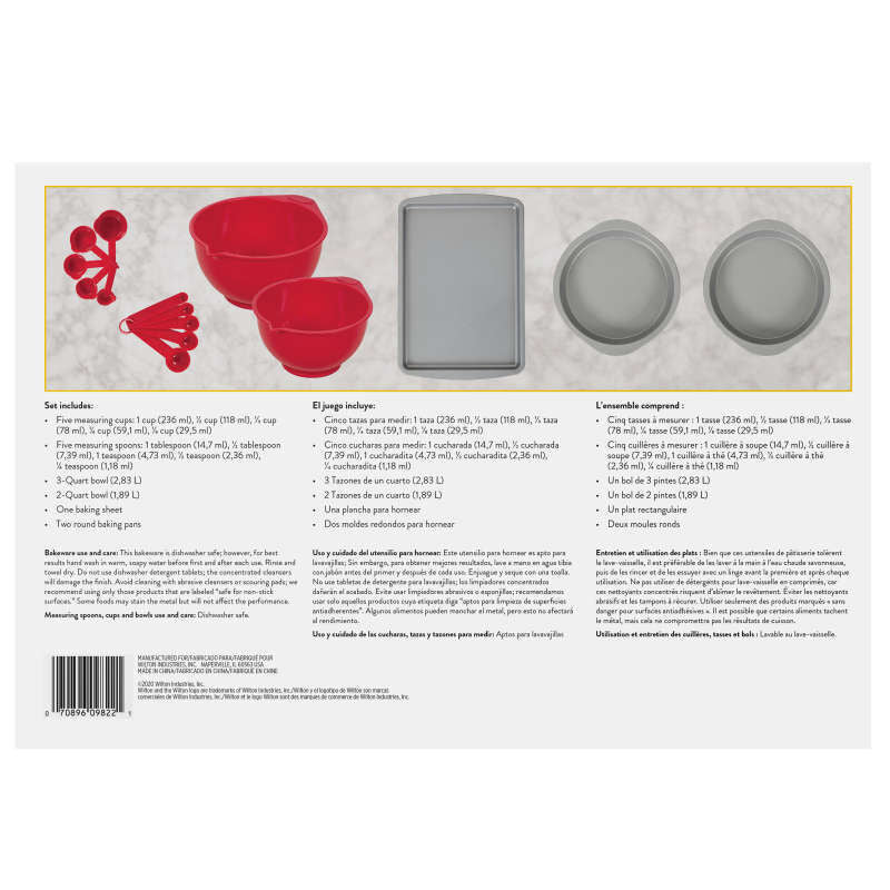 15PC N/S BAKING SET 2106-0-0147 (#105965) - Image 2