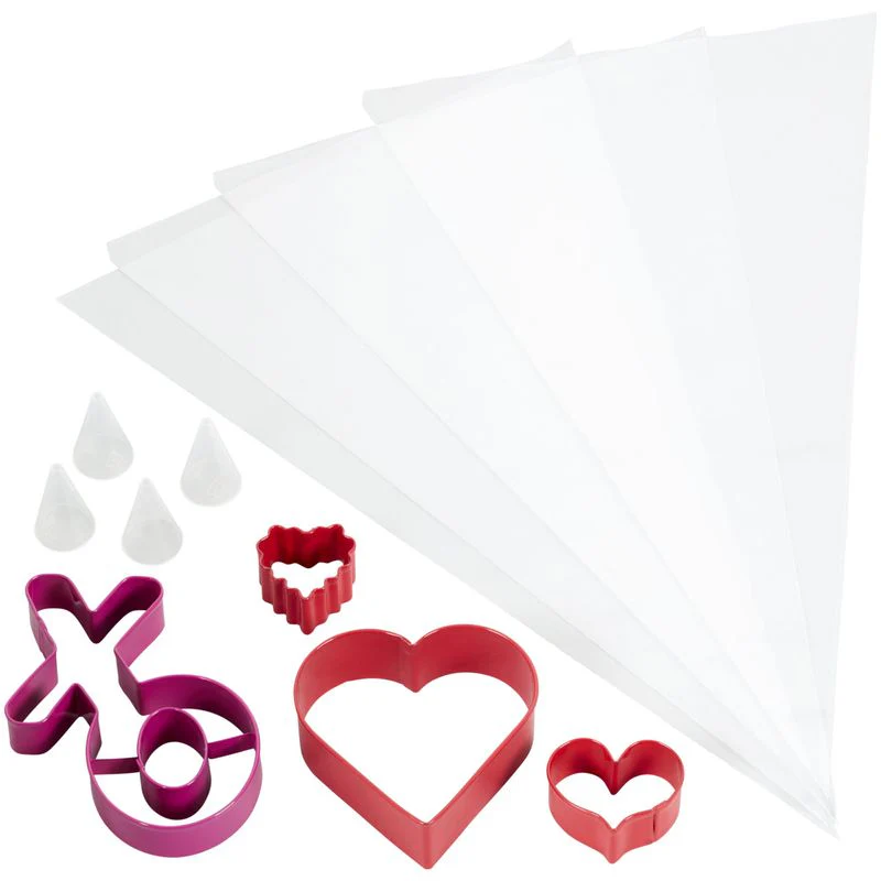 VALENTINE COOKIE DECOR KIT 2107-0-0260 12PC (#106405) - Image 2