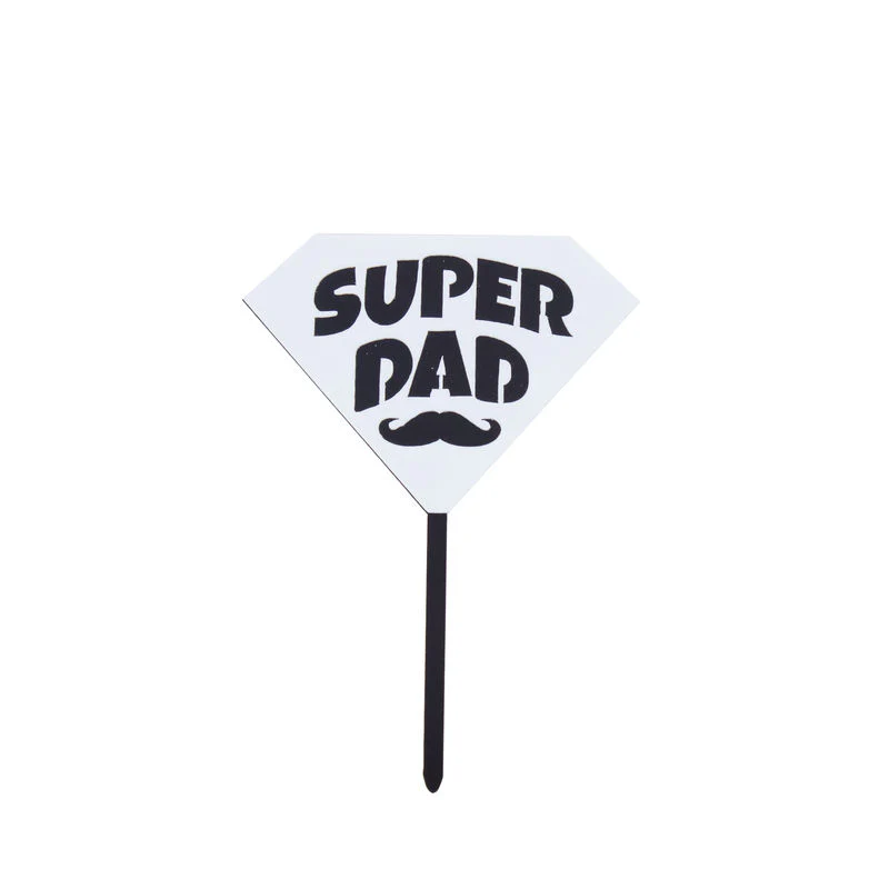 ARCYLIC INSERT SUPER DAD (#107259)