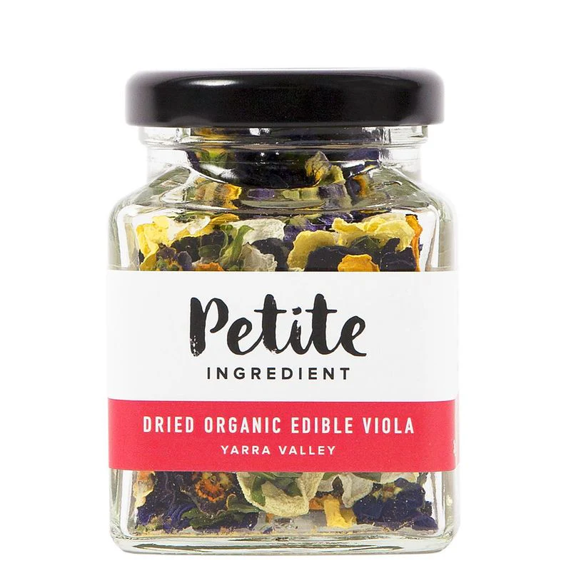 ORGANIC EDIBLE DRIED FLOWER VIOLA 8G (#107412)