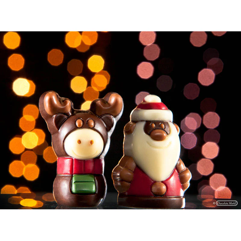 CHOCOLATE MOULD SANTA CLAUS 21CAV CW1737 (#107484) - Image 3