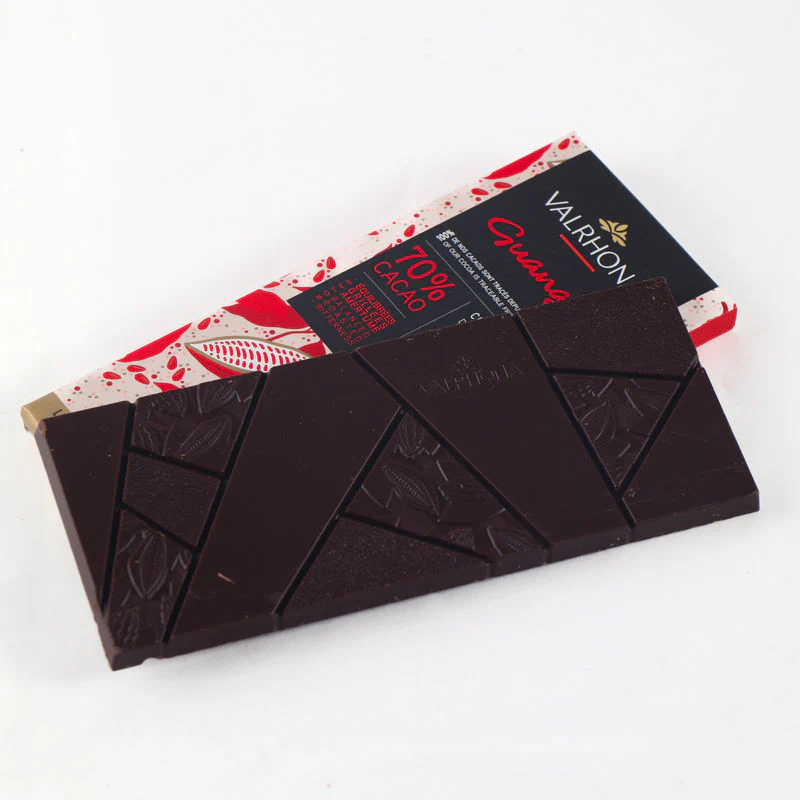 DARK CHOC GUANAJA 70% VALRHONA 70G (#107682) - Image 4