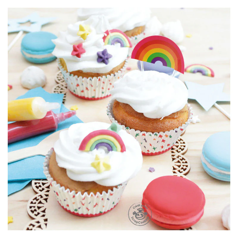 RAINBOW DECOR ICING 6PC (#108067) - Image 4