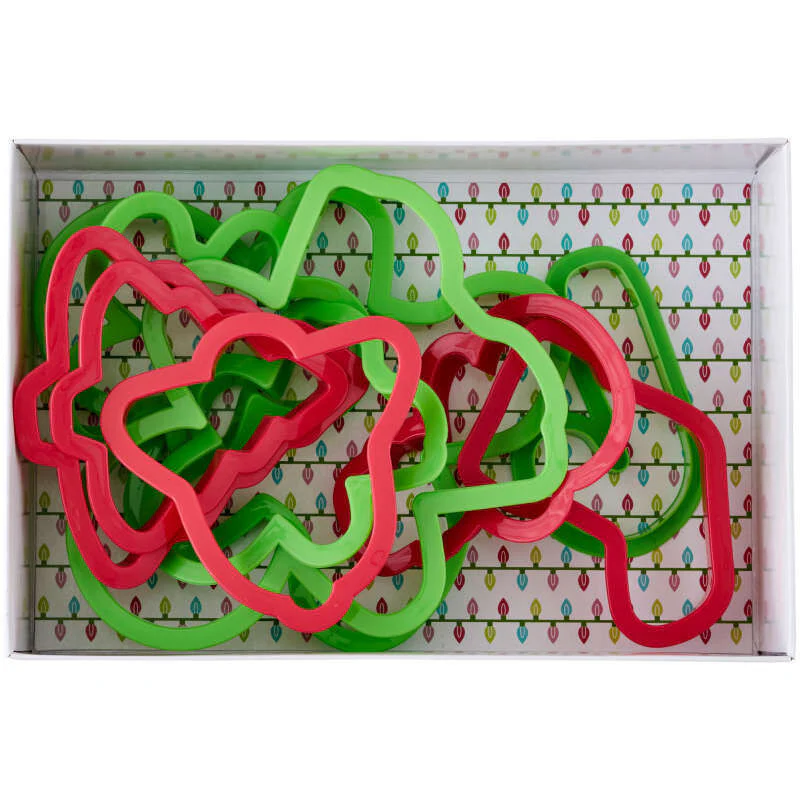 XMAS PLASTIC CUTTER SET 2304-3956 10PCS (#108136) - Image 2