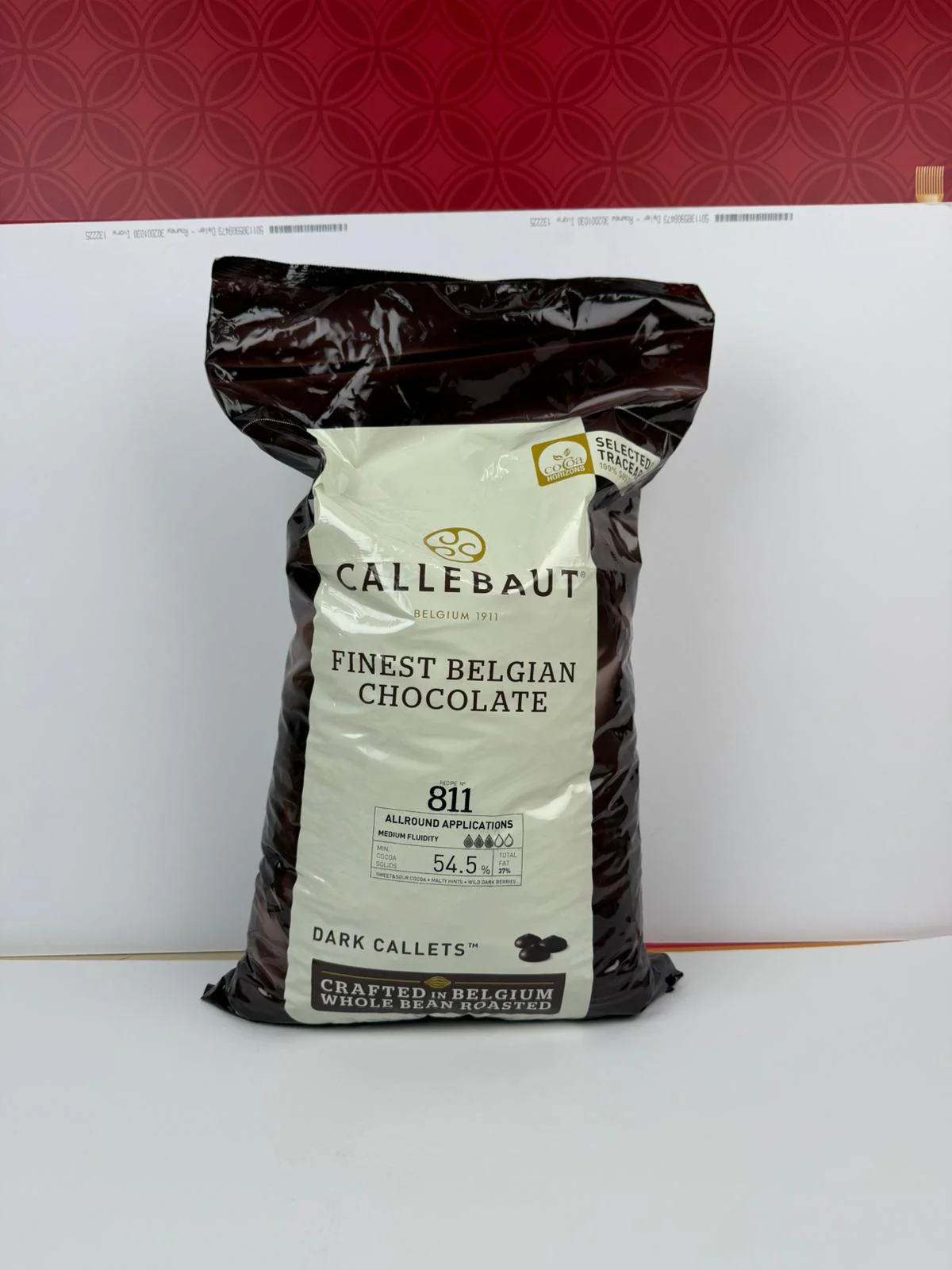 DARK COUVERTURE CHOCOLATE 54.5% 10KG (#108960)