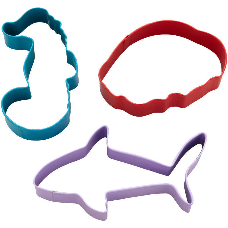 3PC SEA LIFE METAL CUTTER SET 2308-0-0358 (#109300) - Image 3