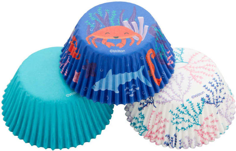 STD BAKING CUPS SEA LIFE 415-0-0647 75PCS (#109304) - Image 4