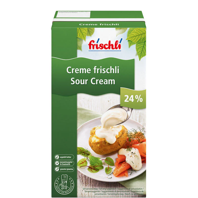 SOUR CREAM 24% 1L (#110180)