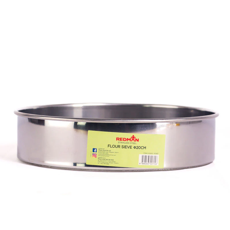 STAINLESS STEEL SIEVE 20CM (#110421)