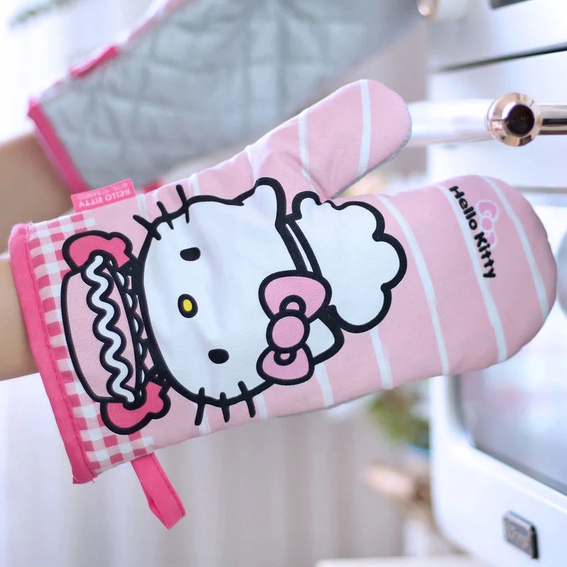 GLOVE OVEN MITTEN HELLO KITTY (#110460) - Image 3