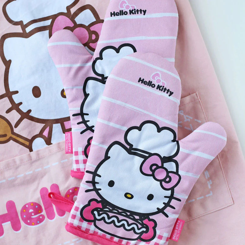 GLOVE OVEN MITTEN HELLO KITTY (#110460) - Image 4