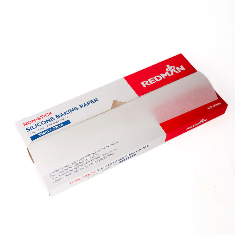 SILICONE BAKING PAPER 33X27CM 100PC (#110687) - Image 4