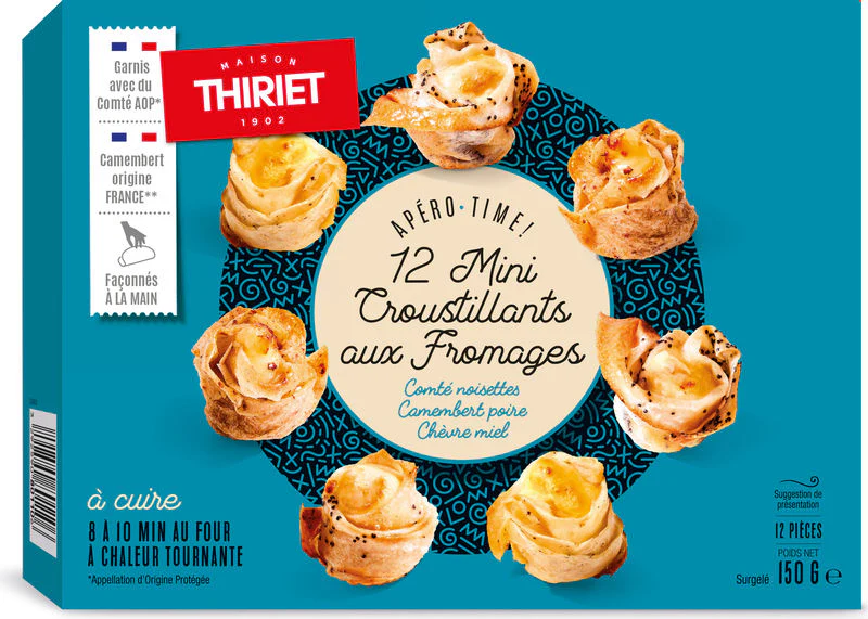 MINI CHEESE CRIPS 12PC (#110851)