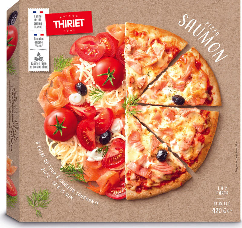 SALMON PIZZA 420G (#110873)