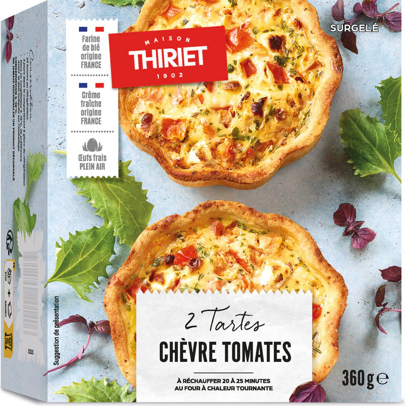 GOAT CHEESE & TOMATO CROUSTADE 2PC (#110879)