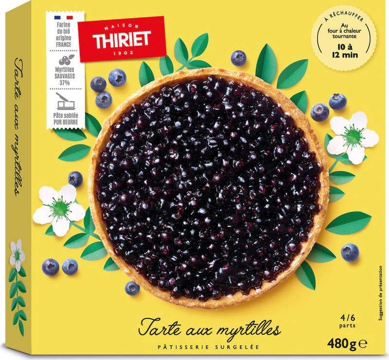 BLUEBERRIES TART 480G (#110887)