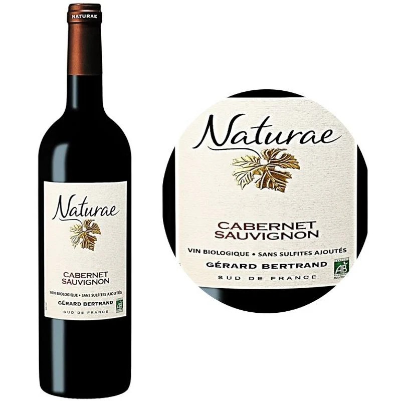 Red Wine-Organic Cabernet Sauvignon Red Wine PGI Pays dOc 2020750ML (#112227)