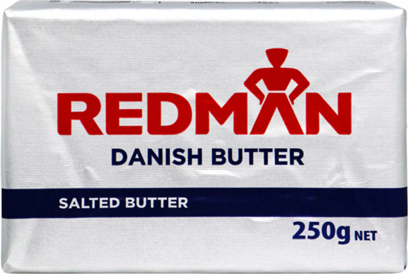 BUTTER SALTED LACTIC/REDMAN 250G (#112466)