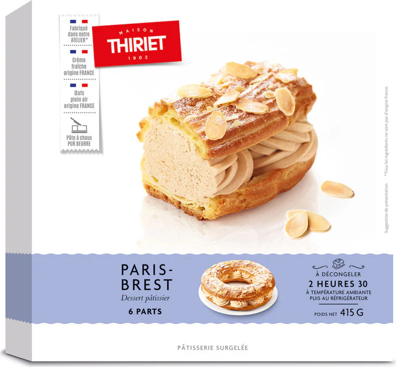 PARIS-BREST DESSERT 415G 6 PORTIONS (#113049)