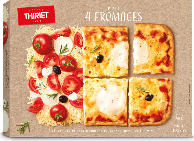 PIZZA 4 CHEESES 675G 2-4 PORTIONS (#113069)