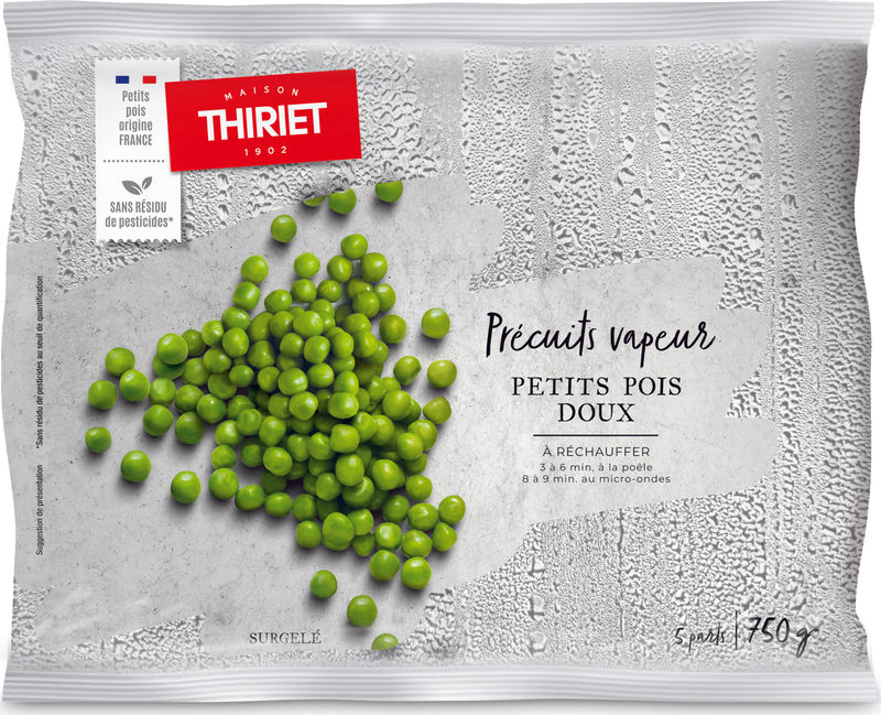 PRE-STEAMED SWEET PEAS 750G 5 PORTIONS (#113114)