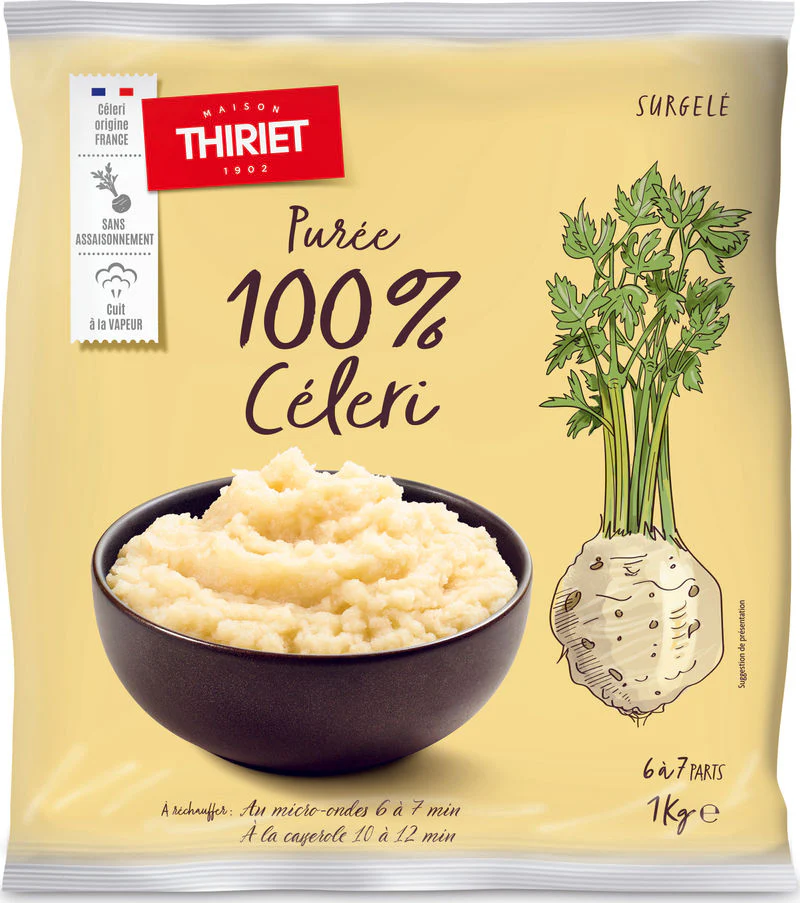 CELERY PUREE 1KG 6-7 PORTIONS (#113137)