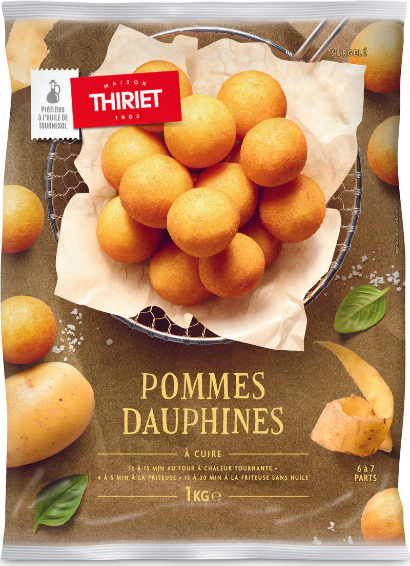 DAUPHINE POTATOES 1KG 6-7 PORTIONS (#113153)