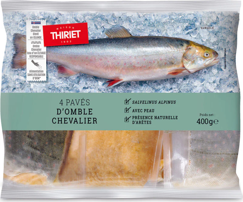 ARTIC CHAR STEAKS 400G 4 PIECES (#113189)