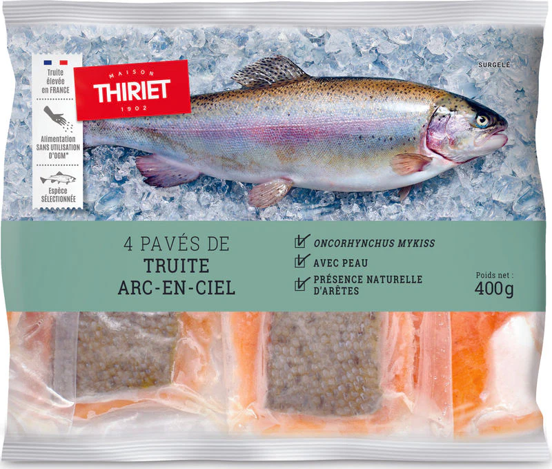 RAINBOW TROUT 400G 4 PIECES (#113201)