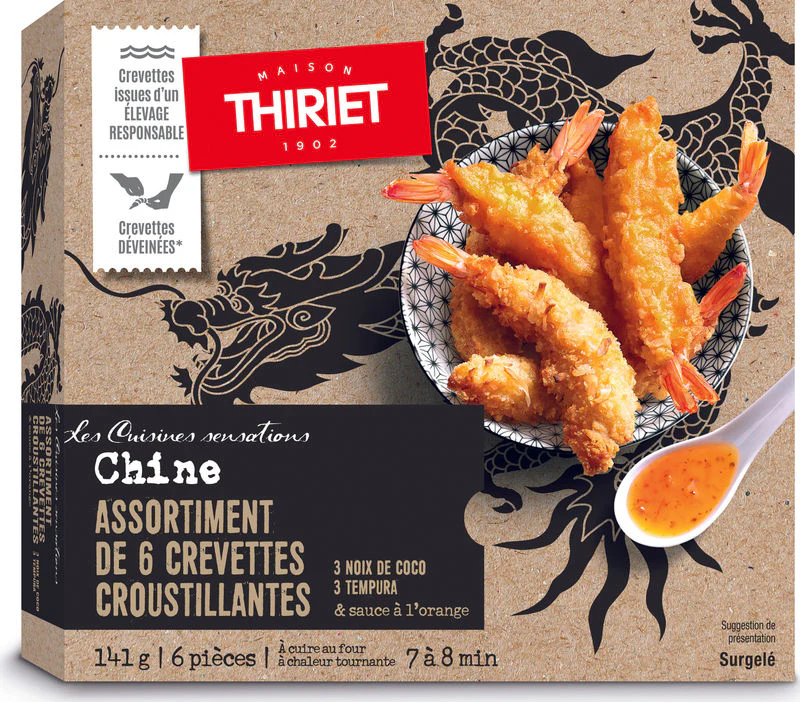 CRISPY SHRIMP BITES 141G 6 PIECES (#113222)