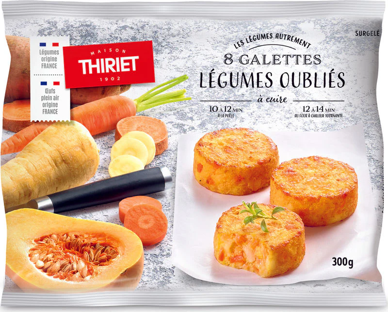 ANCIENT VEGETABLES PATTIES 300G 8 PIECES (#113292)