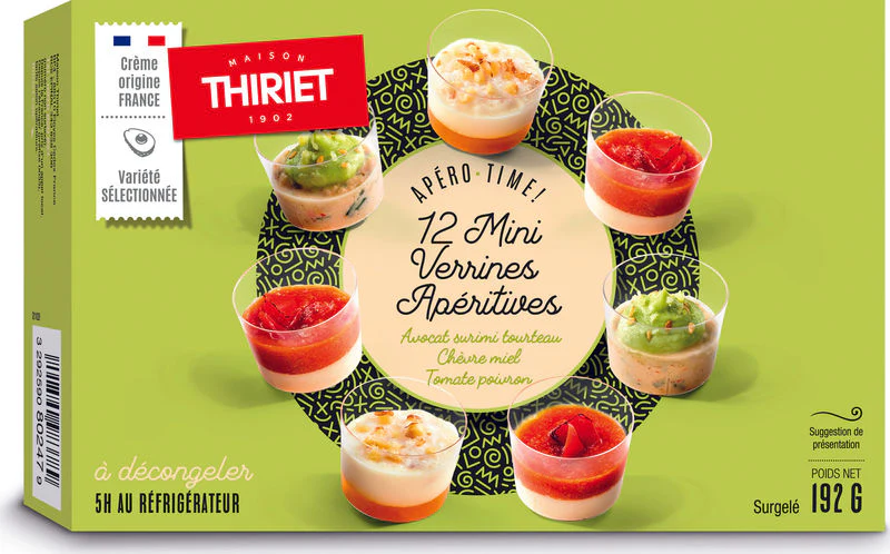 MINI VERRINES APPETIZER 192G 12 PIECES (#113307)
