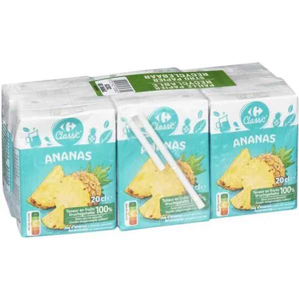 APPLE JUICE 6X20CL CRF (#118445)