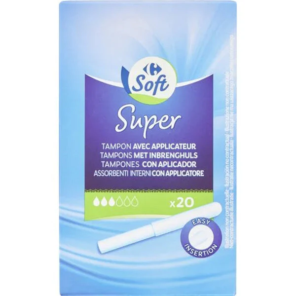 COMP SUPER PLUS TAMPON WITH APP 20PC CRF (#119315)