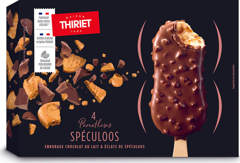 PARENTHESE ICE CREAM BARS SPECULOOS 288G 4PC (#120611)