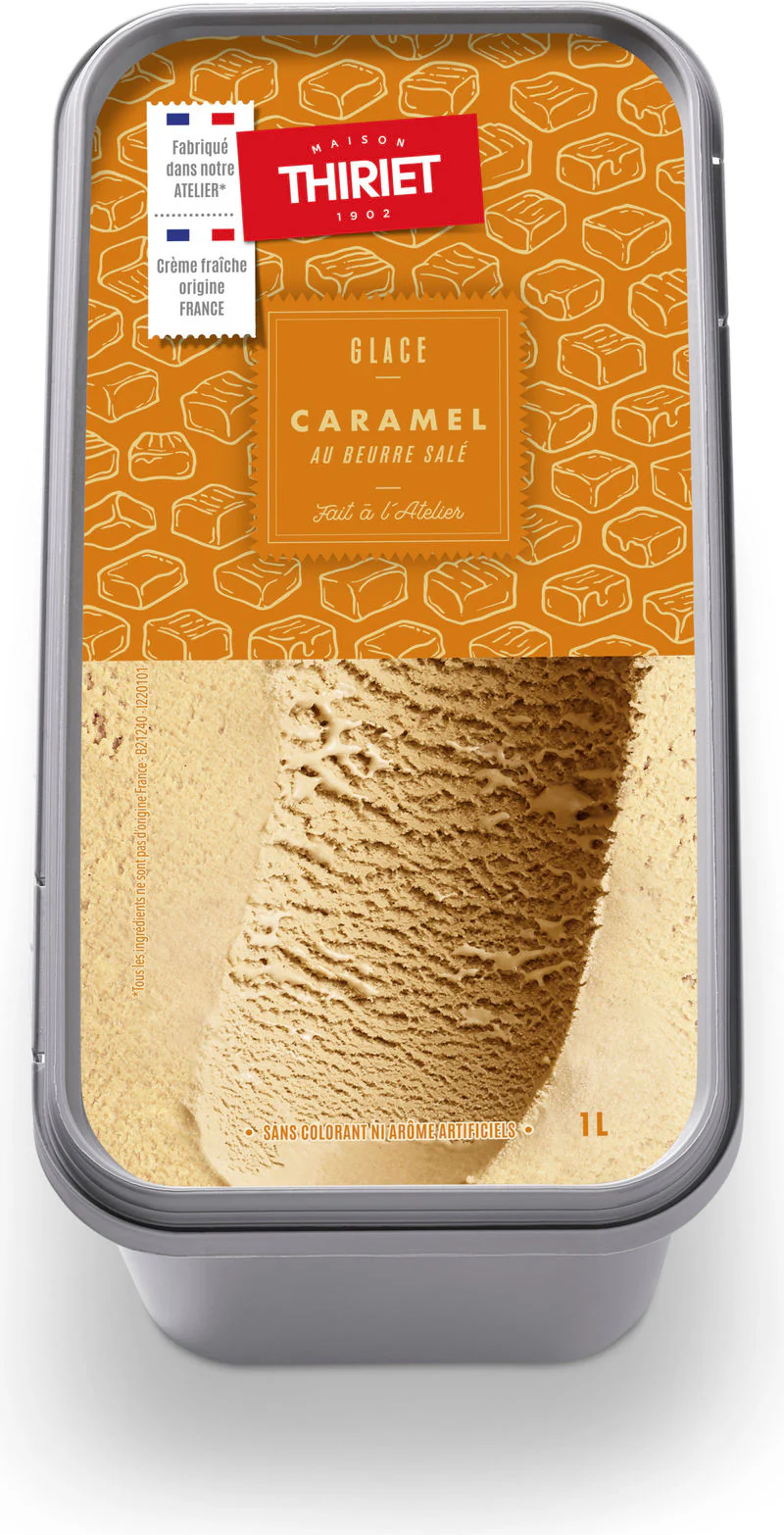 ICE CREAM TUB SALT-BUTT CARAM 1L (#120652)