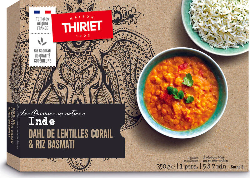 READY-TO-EAT CORAL LENTIL DAHL WITH RICE 350G (#126569)