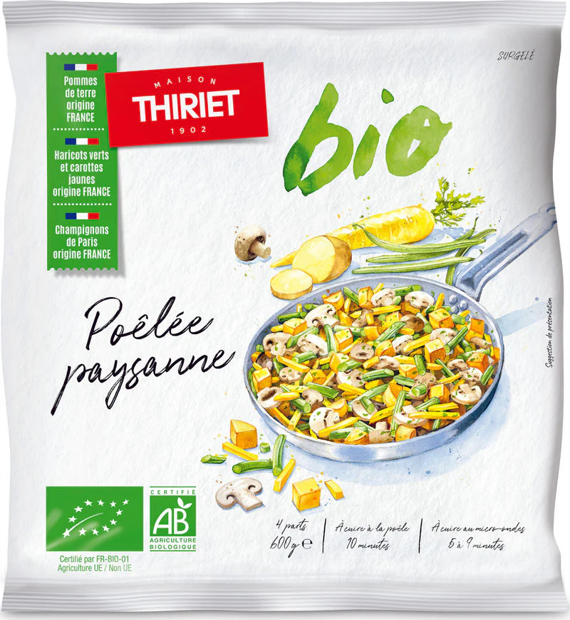 ORGANIC FARMER VEGETABLE MIX 600G (#126579)