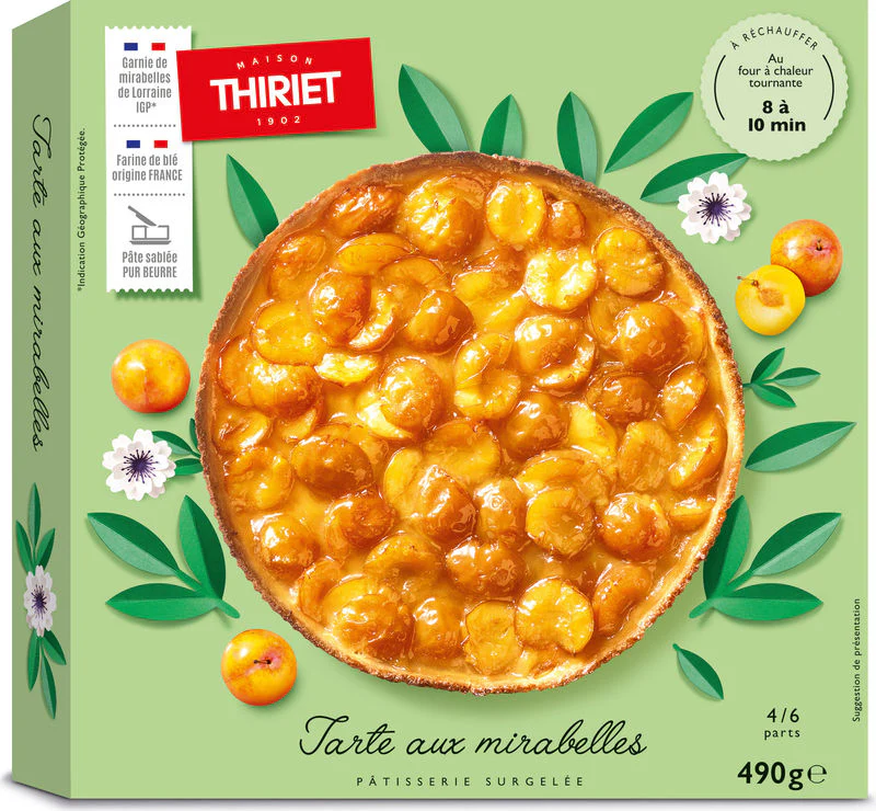 MIRABELLE PLUM TART 490G (#126583)