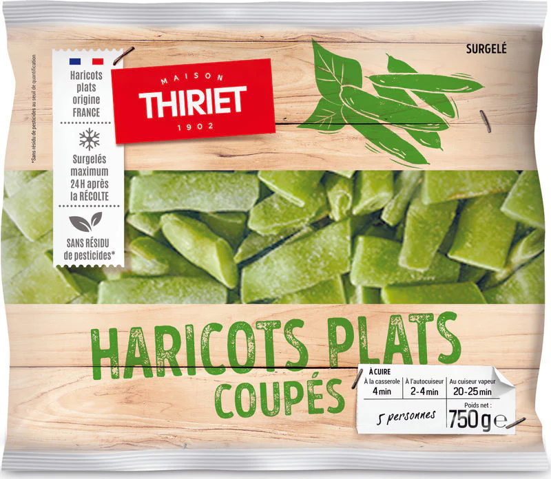 CUT FLAT BEANS 750G (#126596)