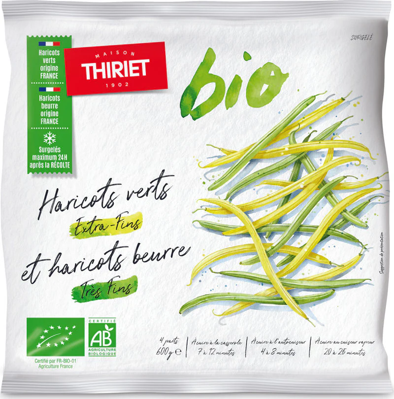ORG FRENCH GREEN AND BUTTER BEANS 600G (#126599)