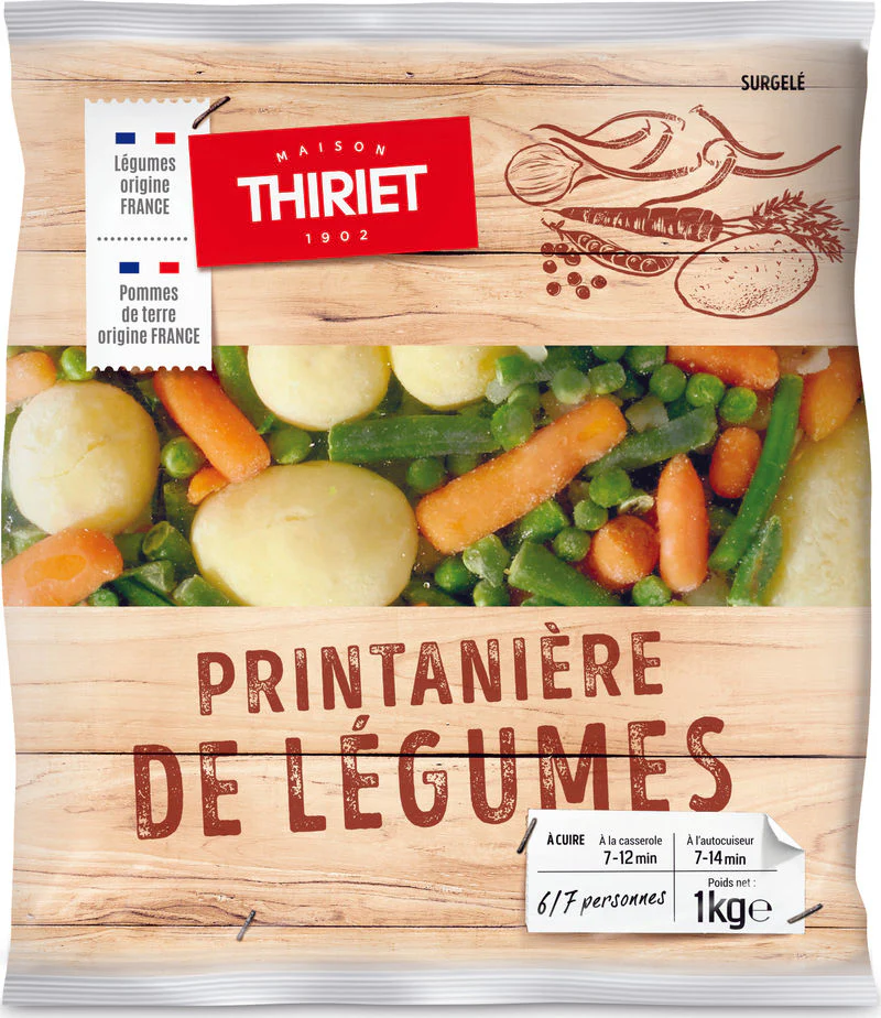 SPRING VEGETABLE MIX 1KG (#126604)