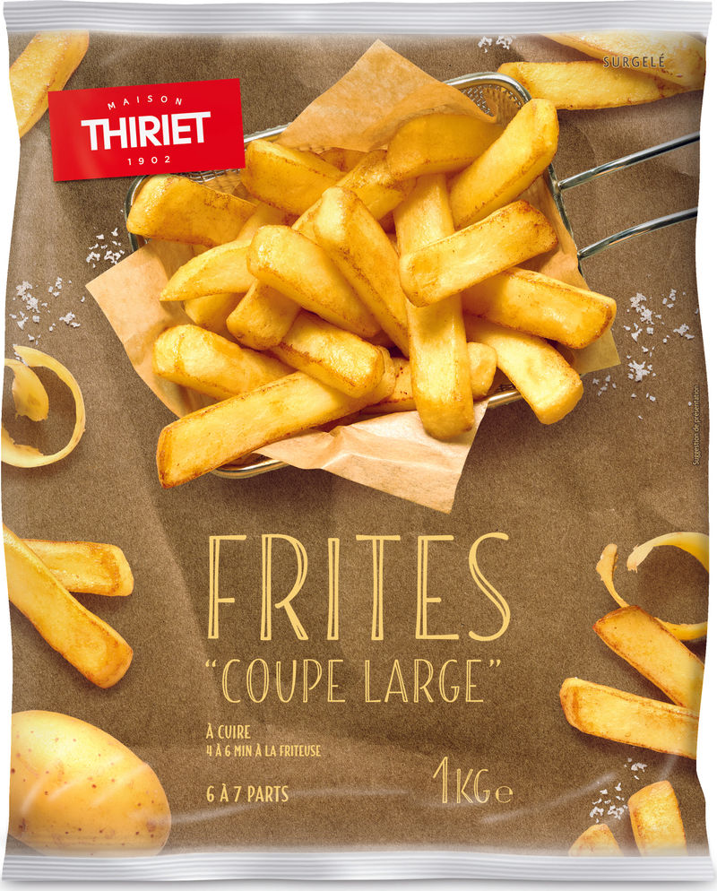 THICK-CUT FRENCH FRIES 1KG (#126615)