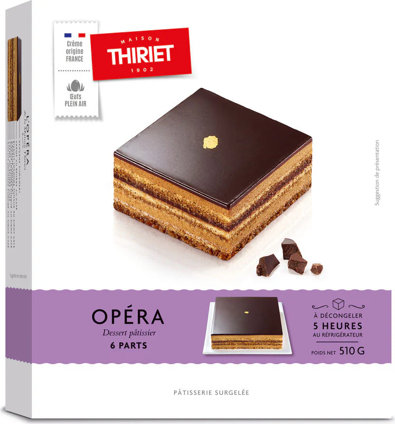 OPERA CAKE 510G 6 PORTIONS (#126621)
